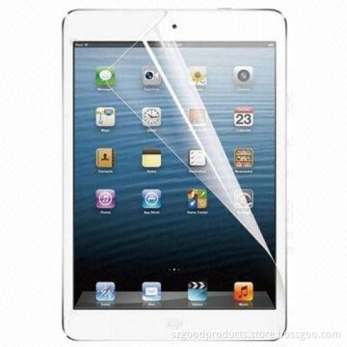 Transparent Screen Protector for iPad Air, 0.25mm Thickness with Anti-scratch Taiwan PET Film